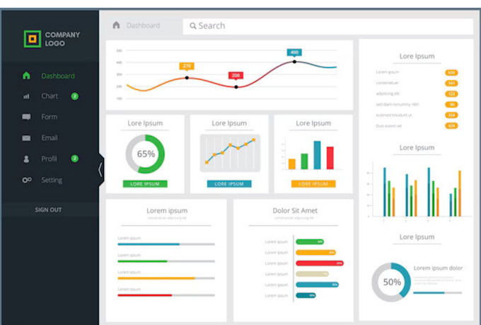 developed website with dashboard using reactjs nextjs